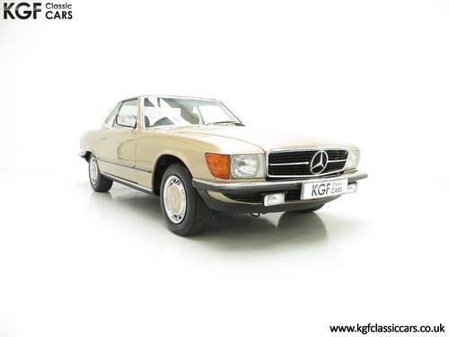 1985 A Mercedes-Benz 280SL with 57,069 Miles and Mercedes History VENDUTO