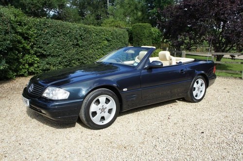 1999 Mercedes SL500 R129 - only 40k, FMBSH, 1 owner 15 years For Sale