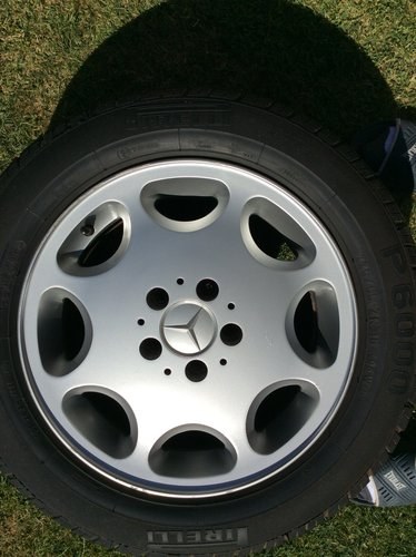 1989 SL129 alloys and tyres For Sale