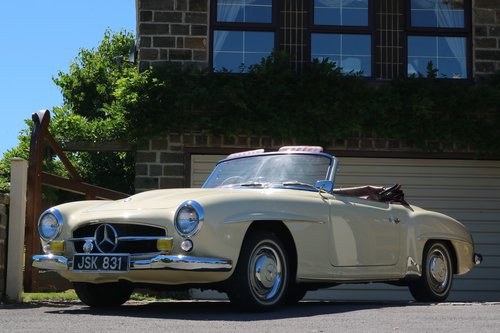 1960 Mercedes-Benz 190 SL Right-Hand Drive For Sale by Auction