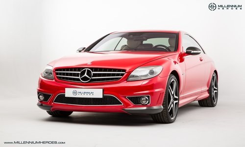 2008 MERCEDES BENZ CL63 // RARE MAGMA RED // AMG DRIVERS PACKAGE VENDUTO