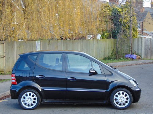 2003 Mercedes A140 Elegance Auto.. ONLY 27,400 MILES.. FMBSH For Sale
