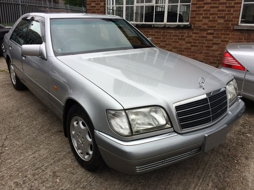 1995 MERCEDES-BENZ S320 AUTO. W140 ONLY 22K MILES RHD For Sale