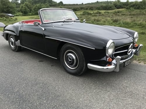 Mercedes 190SL 1962 With Factory Hardtop SOLD