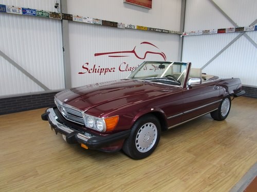 1987 Mercedes 560SL  For Sale