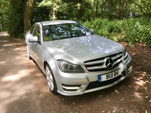 2012 MERCEDES C220 CDI BLUEEFFICIENCY AMG SPORT COUPE For Sale