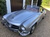 Mercedes 190SL 1959 full nut and bolt restoration SOLD