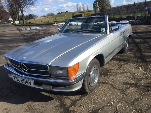 Mercedes 350 sl automatic classic 1980 fsh In vendita