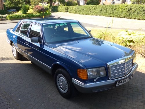1984 Mercedes 500SEL With Only 64k Miles In vendita