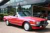 1988 Mercedes-Ben 500SL - Signal Red - 53,831 miles For Sale