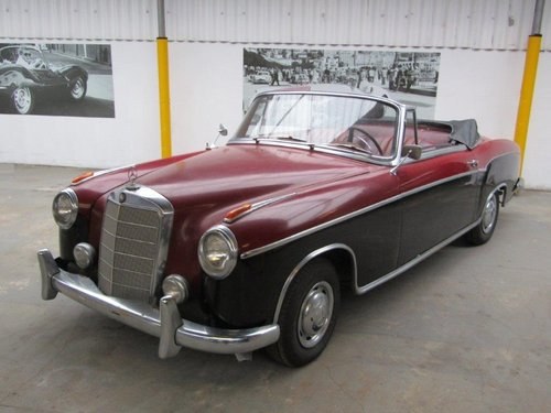 1959 Mercedes Benz 220SE Cabriolet LHD At ACA 25th August  For Sale