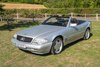1996 Stunning Silver SL320 Panoramic For Sale