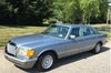 1985 Mercedes 500SEL Sedan = 37k miles Blue(~)Grey $22.9k For Sale