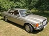 1985 Mercedes W123 230 CE at ACA 25th August 2018 In vendita
