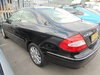 2005 CLK COUPE PRTROL IN BLACK WITH CREEM LEATHER TRIM NICE 102K For Sale