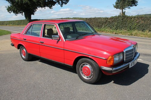 1983 Mercedes Benz 230 E Automatic  1 Owner from new  SOLD