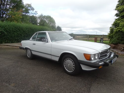 1987 MERCEDES 560 SL For Sale