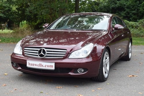 2007/07 Mercedes CLS 320 CDI Auto in Carneol Red For Sale