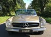 1966 MERCEDES 230 SL PAGODA 1 owner from new  (automatic) For Sale