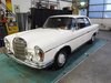 1966 Mercedes 300 SE coupe white for sale For Sale
