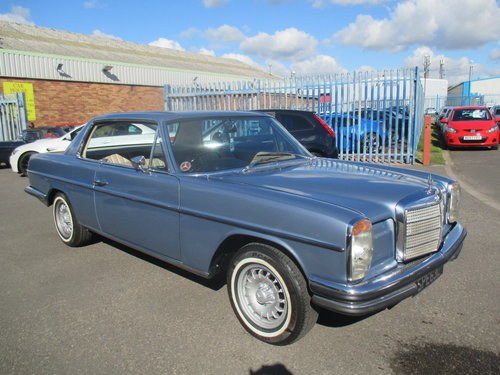 250 CE 1972 COUPE,FEATURED IN MERCEDES MAGAZINE    SOLD