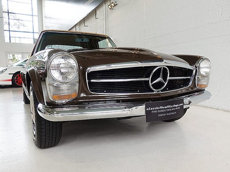 very original LHD 230 SL, matching numbers, soft/hard top