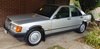 1988 Mercedes 190 2.0 Automatic In vendita