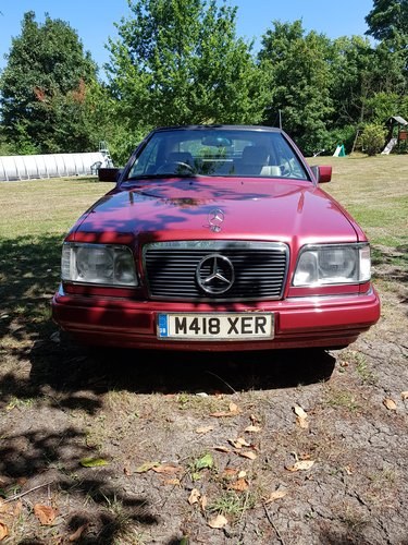 1995 mercedes e220 convertible full service history For Sale