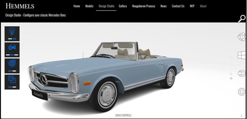 1970 280 SL Designed by You, from Hemmels For Sale