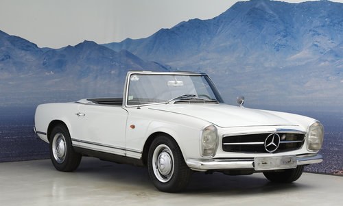 1964 Mercedes SL230 Pagoda Convertible Automatic For Sale