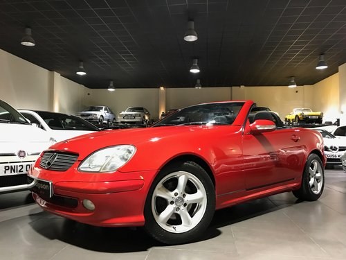 2001 MERCEDES SLK SLK200 KOMPRESSOR RED PARK SENSORS CD SOLD