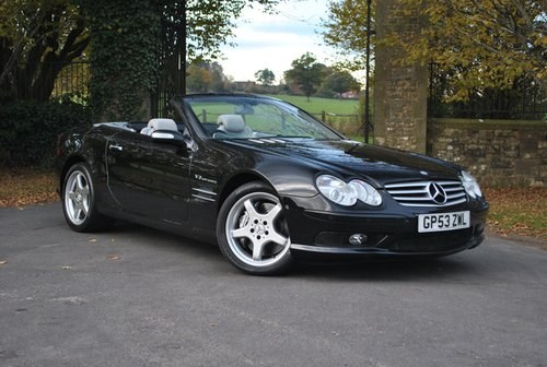 2004 Mercedes SL55AMG  FMDSH 52,000 miles For Sale by Auction