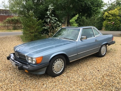 Mercedes 560SL  1986 W107 For Sale