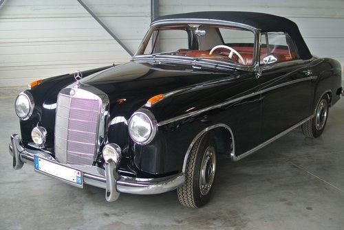 1959 Mercedes 220S Cabriolet - 90K€ of invoices For Sale