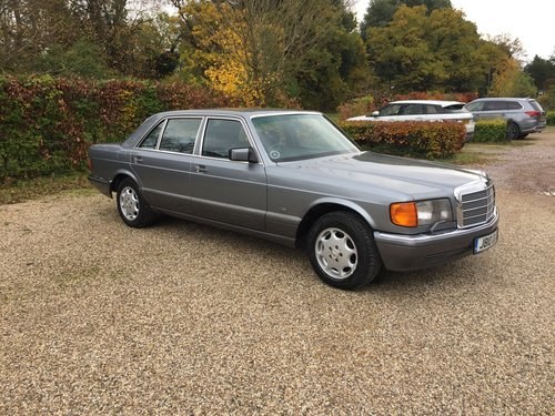 1992 Mercedes 500 SEL W126 111,000 miles FSH and MOT For Sale