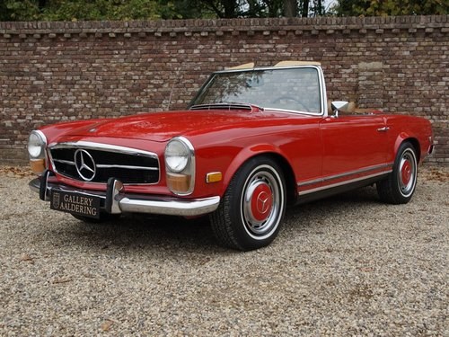 1970 Mercedes Benz 280SL Pagode airconditioning For Sale