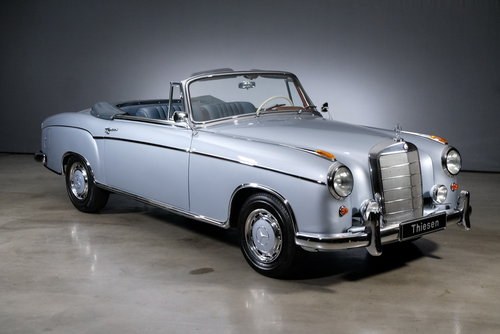 1960 Mercedes-Benz 220 SE Ponton Convertible In vendita