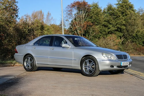 2001 Mercedes-Benz S500 For Sale by Auction