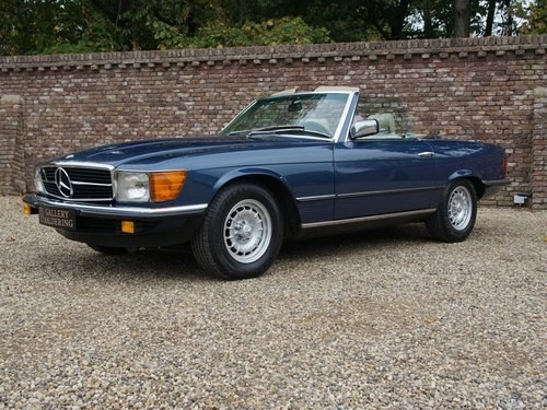 1985 MERCEDES-BENZ	280SL W107 ONLY 72.241 MILES! 2+2 SEATS For Sale