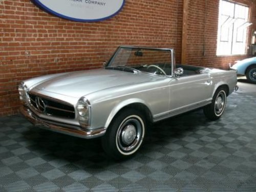 1964 Mercedes 230SL  Pagoda 2 Tops = Silver $64.5k  In vendita