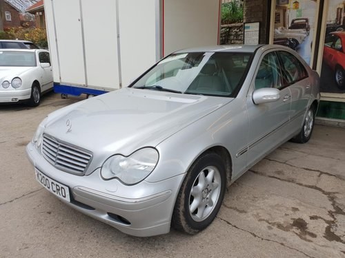 **REMAINS AVAILABLE** 2002 Mercedes C200 For Sale by Auction