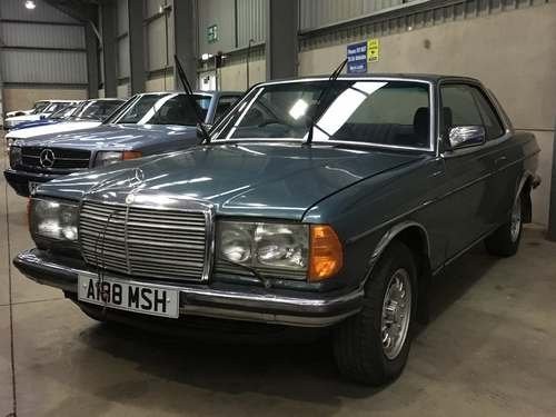 1983 Mercedes 230 CE Auto at Morris Leslie Auction 23rd February  For Sale by Auction