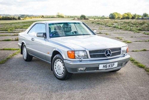 1990 1991 Mercedes-Benz C126 560SEC - FSH / Winner of ‘Best SEC’ SOLD