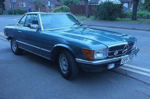 1982 Mercedes 500SL convertible - perfect for summer! For Sale