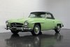 1959 Mercedes 190SL Roadster = Clean Jade Green(~)Tan  $94.5k For Sale