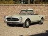 1967 Mercedes Benz 230SL Pagode first owner! matching numbers For Sale