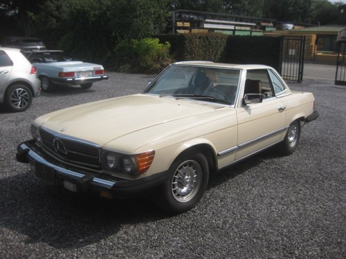 Mercedes SL380 Cabrio 1985 ' Holywood Import ' Summer sale For Sale