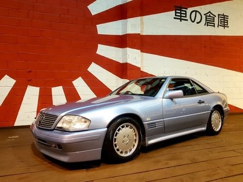 1992 MERCEDES-BENZ SL 500 AUTOMATIC CONVERTIBLE WITH HARDTOP * SOLD