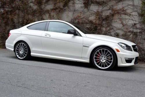 2013 Mercedes C63 AMG Coupe = Ivory(~)Black  $44.9k For Sale