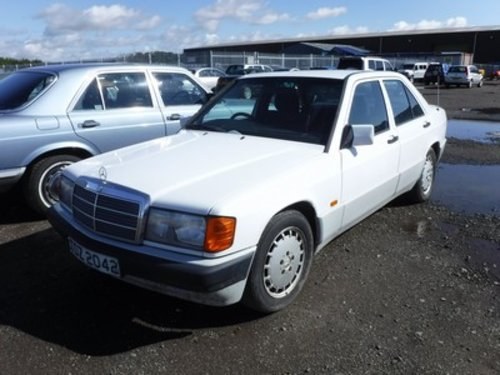 1992 Mercedes 190E 2.0 at Morris Leslie Auction 23rd February For Sale by Auction